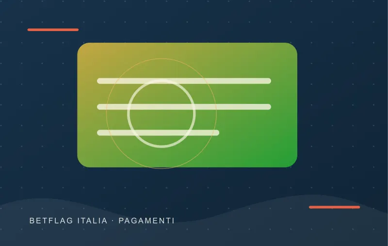 Carte Visa e Mastercard BetFlag: grafica originale