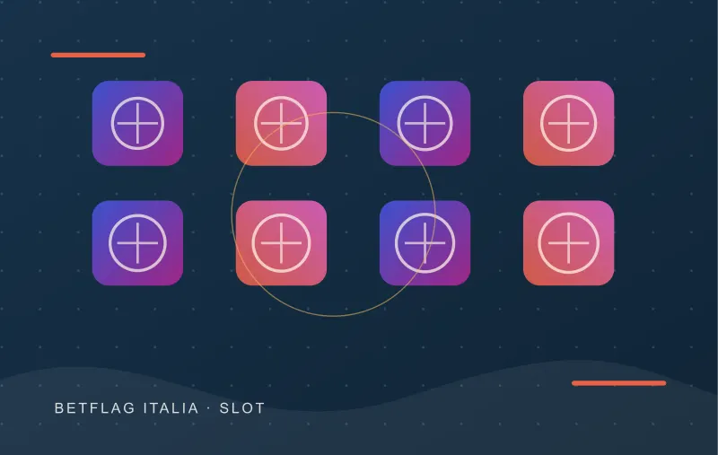 Grafica editoriale originale per Golden Crown BetFlag
