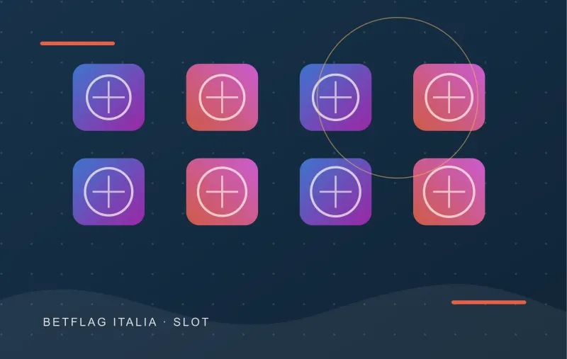 Grafica editoriale originale per Re Mida BetFlag
